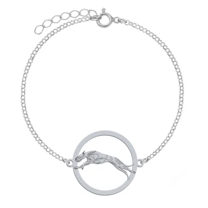 Silver Sloughi engraved bracelet - MEJK Jewellery