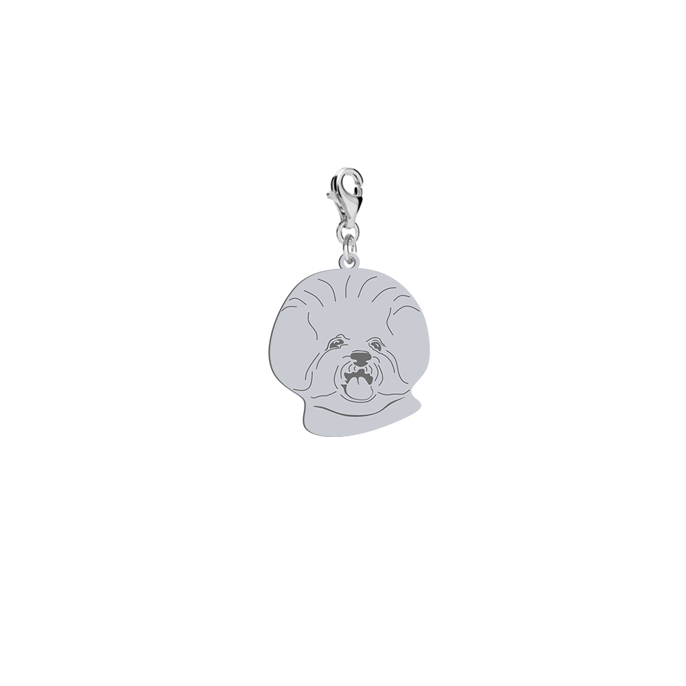 Charms z psem Bichon Frise srebro - MEJK Jewellery