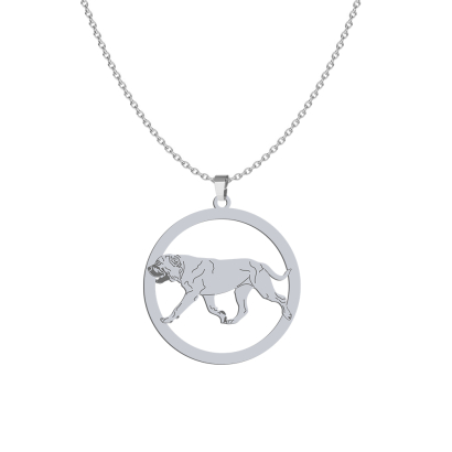 Silver Ca de Bou engraved necklace - MEJK Jewellery