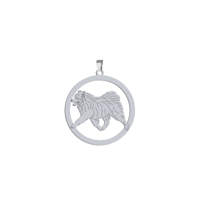 Silver Samoyed pendant, FREE ENGRAVING - MEJK Jewellery
