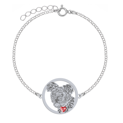 Silver Pumi engraved bracelet - MEJK Jewellery