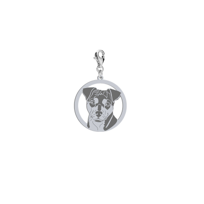 Silver Brazilian Terrier engraved charms - MEJK Jewellery