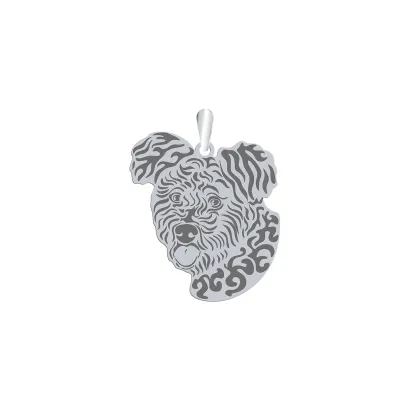 Silver Pumi engraved pendant - MEJK Jewellery