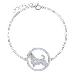 Terrier Australijski Bransoletka 925 srebro GRAWER GRATIS - MEJK Jewellery