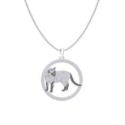 Silver Cats That  necklace, FREE ENGRAVING - MEJK Jewellery