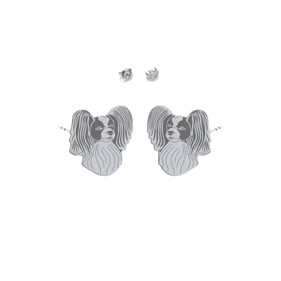 Silver Papillon earrings - MEJK Jewellery