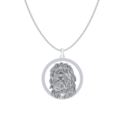 Naszyjnik Labradoodle srebro 925 GRAWER GRATIS - MEJK Jewellery