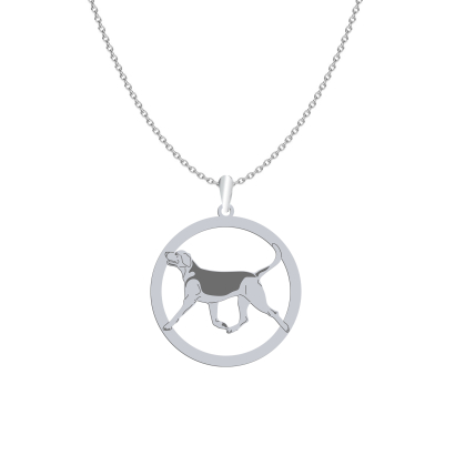 Silver Polish Hound necklace, FREE ENGRAVING - MEJK Jewellery