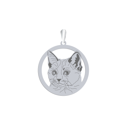 Silver Cats That pendant, FREE ENGRAVING - MEJK Jewellery