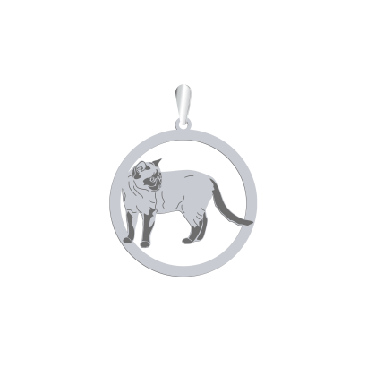 Silver Cats That  pendant, FREE ENGRAVING - MEJK Jewellery