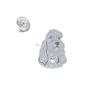 Wpinka srebro 925 Grand Basset Griffon Vendéen- MEJK Jewellery