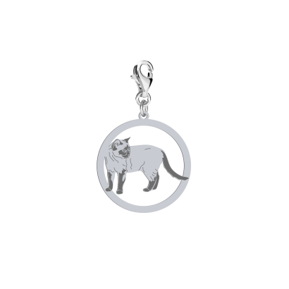 Silver Cats That charms, FREE ENGRAVING - MEJK Jewellery
