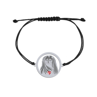 Silver Phalene string bracelet, FREE ENGRAVING - MEJK Jewellery