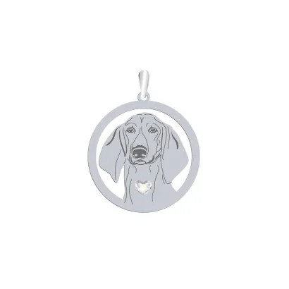Silver Poitevin pendant, FREE ENGRAVING - MEJK Jewellery