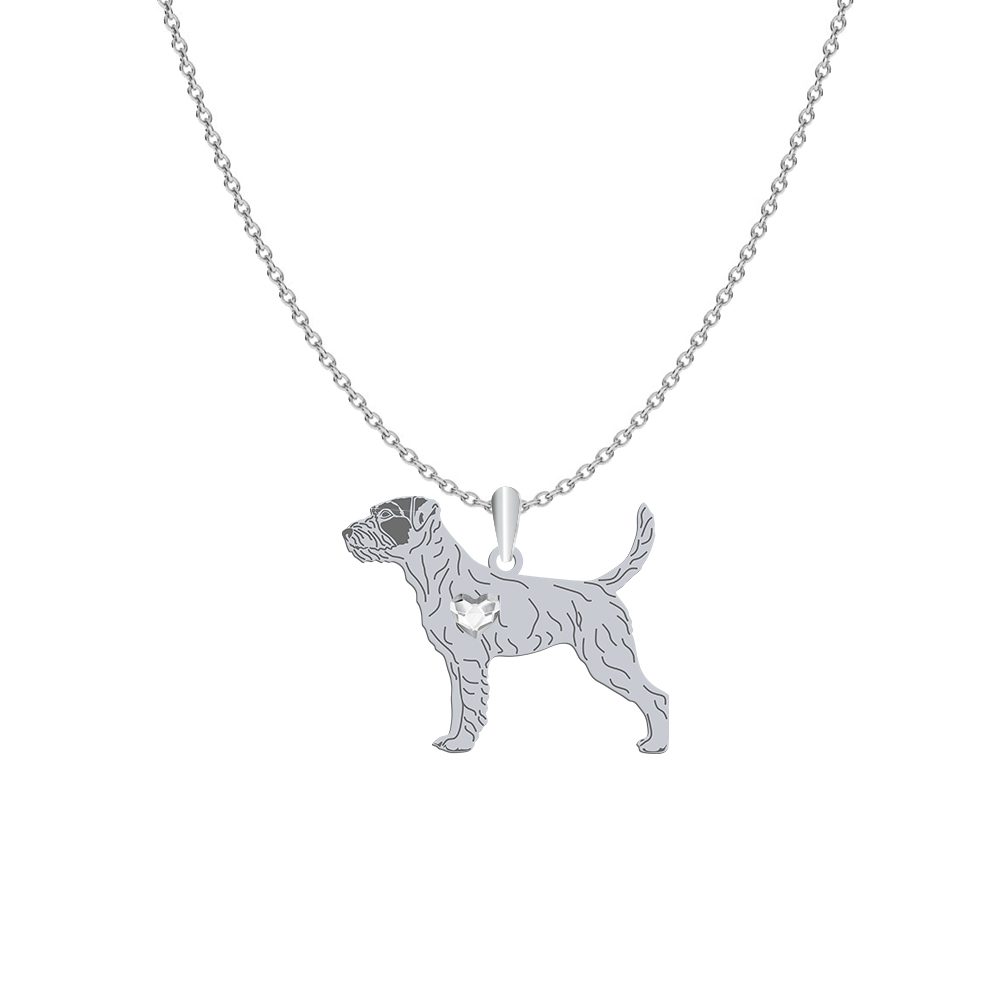 Naszyjnik z psem Parson Russell Terrier srebro GRAWER GRATIS - MEJK Jewellery