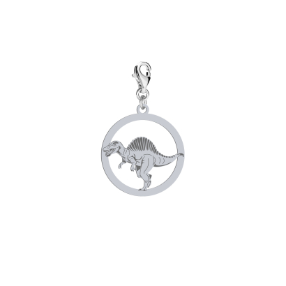 Srebrny Charms Spinozaur Dinozaur - MEJK Jewellery