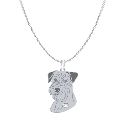 Naszyjnik ze srebra 925 Jack Russell Terrier Szorstkowłosy GRAWER GRATIS - MEJK Jewellery