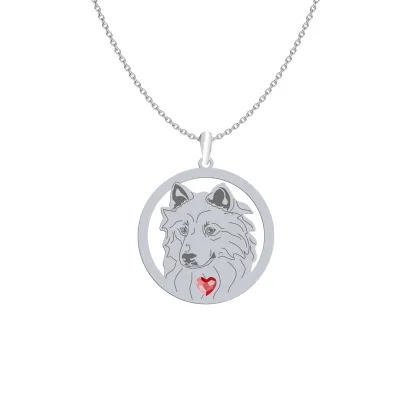 Silver Thai Bangkaew Dog engraved necklace - MEJK Jewellery