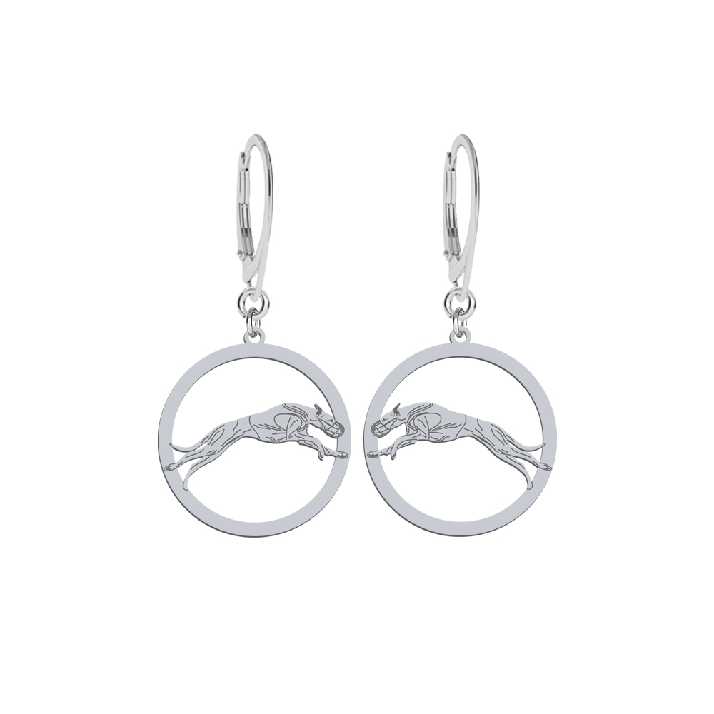 Silver Sloughi earrings, FREE ENGRAVING - MEJK Jewellery