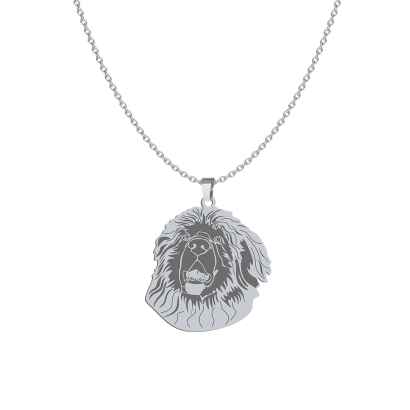 Naszyjnik Leonberger srebro platynowane pozłacane GRAWER GRATIS - MEJK Jewellery