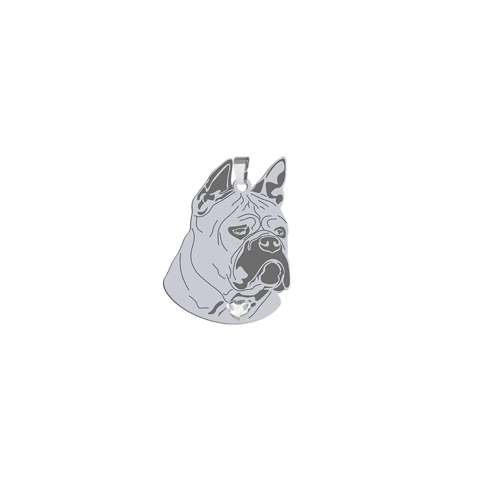 Silver Chongqing Dog pendant, FREE ENGRAVING - MEJK Jewellery