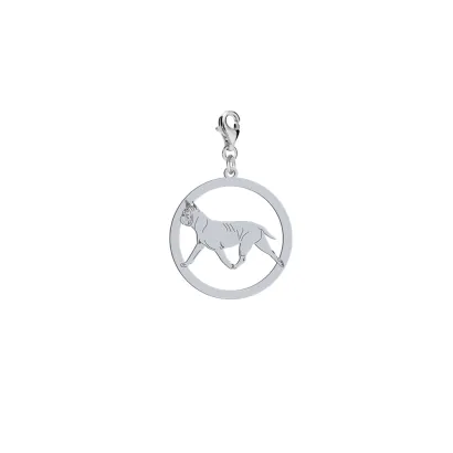 Silver Chongqing Dog charms, FREE ENGRAVING - MEJK Jewellery