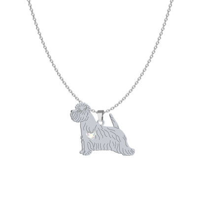 Naszyjnik West Highland White Terrier srebro platynowane pozłacane GRAWER GRATIS - MEJK Jewellery