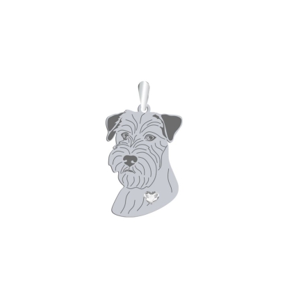 Zawieszka Jack Russell Terrier Szorstkowłosy srebro 925 GRAWER GRATIS - MEJK Jewellery