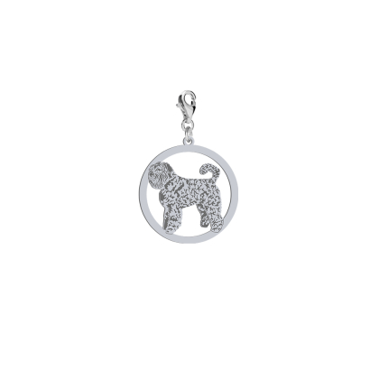 Silver Bouvier des Flandres engraved charms - MEJK Jewellery