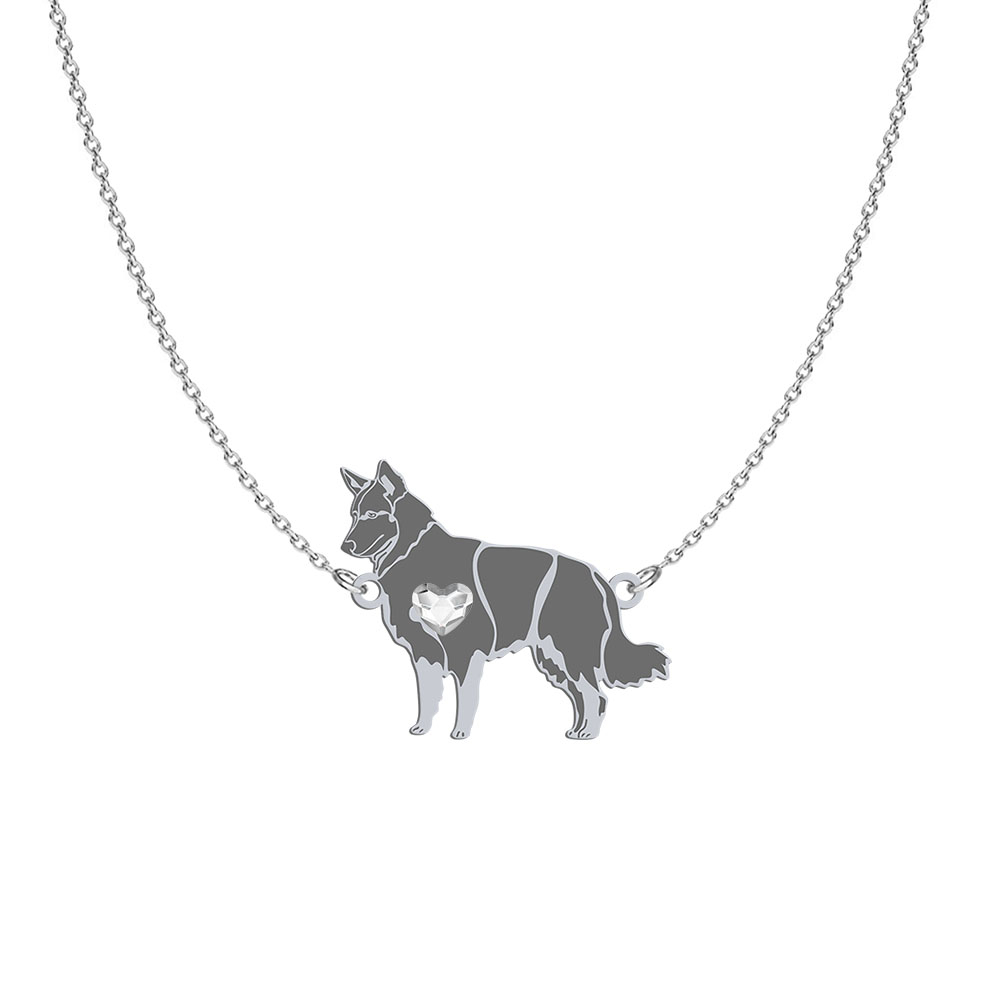 Silver Chodský pes necklace, FREE ENGRAVING - MEJK Jewellery