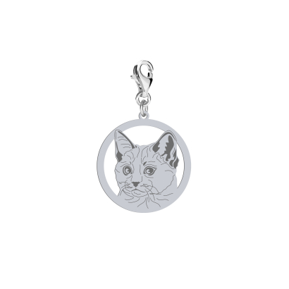 Silver Cats That charms, FREE ENGRAVING - MEJK Jewellery