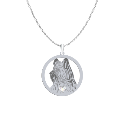 Silver Skye Terrier necklace, FREE ENGRAVING - MEJK Jewellery