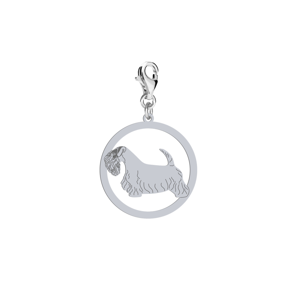 Silver Australian Kelpie engraved charms - MEJK Jewellery