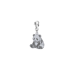 Charms Srebrny Panda 925 - MEJK Jewellery
