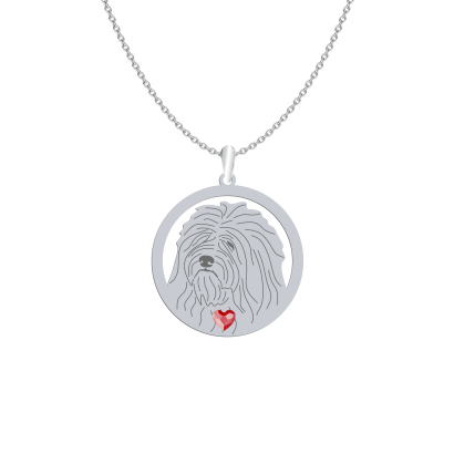 Silver ODIS engraved necklace - MEJK Jewellery
